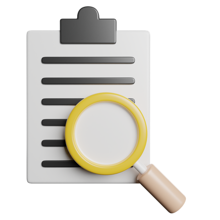 Investigation  3D Icon