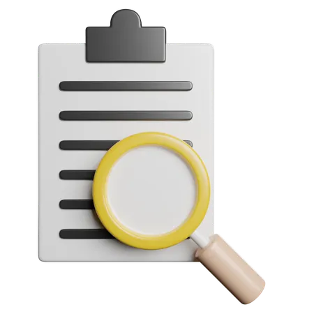 Investigation  3D Icon