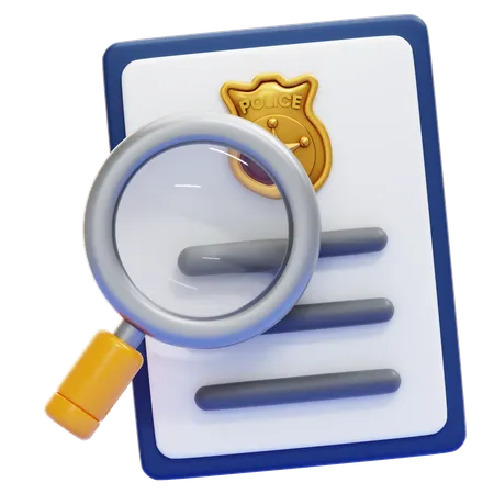 INVESTIGATION  3D Icon