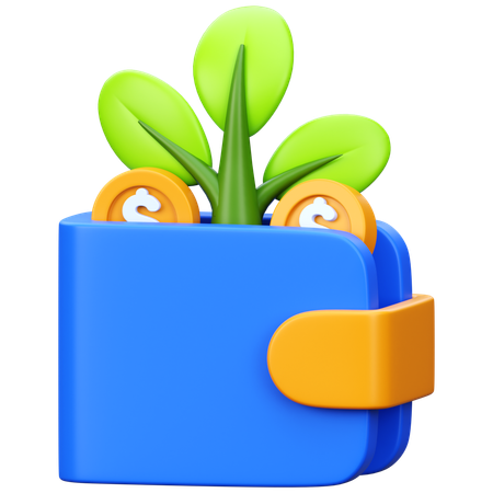 Investimento  3D Icon