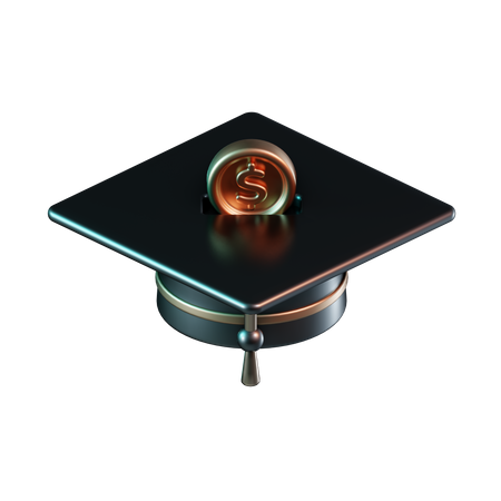 Investimento em educação  3D Icon