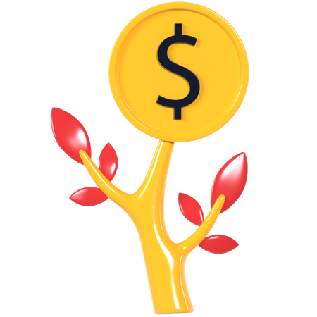 Investimento financeiro  3D Icon