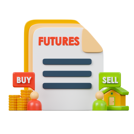 Investimento futuro  3D Icon
