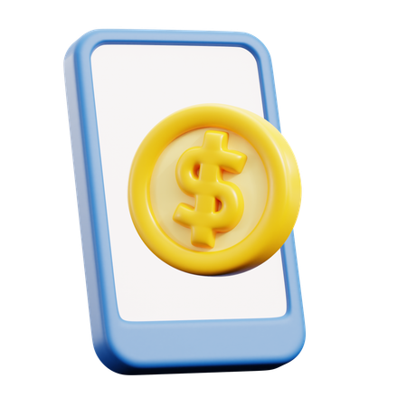 Investimento on-line  3D Icon