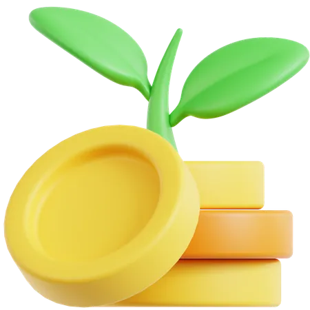 Investir  3D Icon