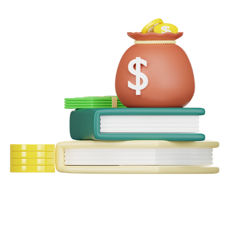 Investir na educação  3D Icon