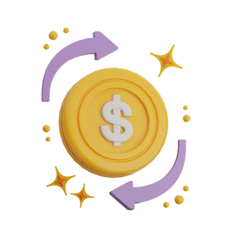Retour sur investissement  3D Icon