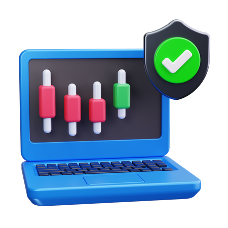 Sécurité des investissements  3D Icon