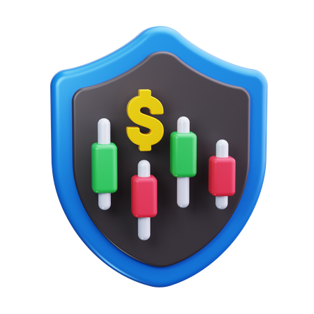Sécurité des investissements  3D Icon