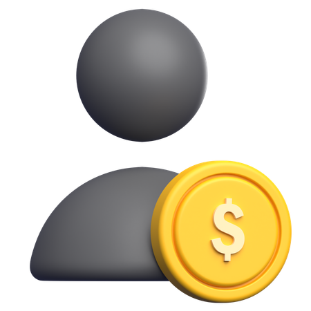 Investisseur  3D Icon