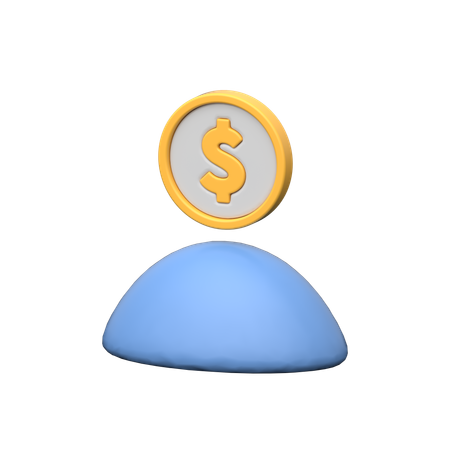 Investisseur  3D Icon