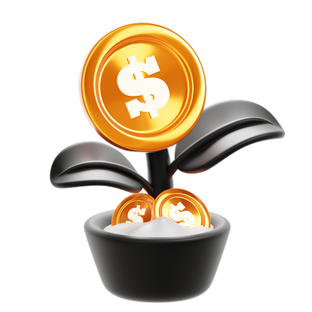 Investition  3D Icon