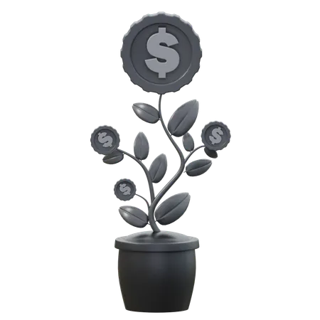 Investition  3D Icon