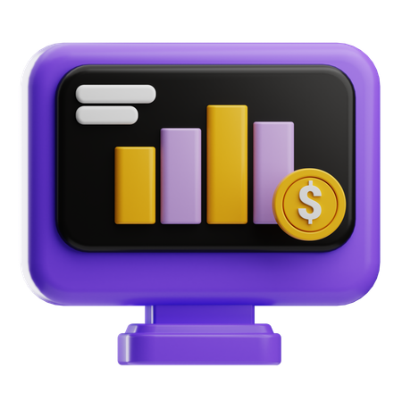 Investition  3D Icon