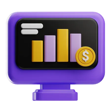 Investition  3D Icon