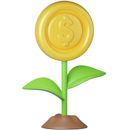 Investition  3D Icon