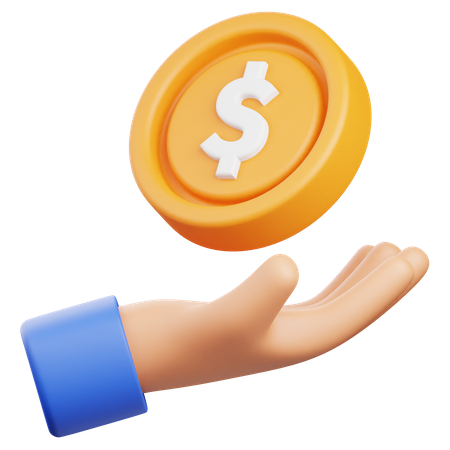 Investition  3D Icon