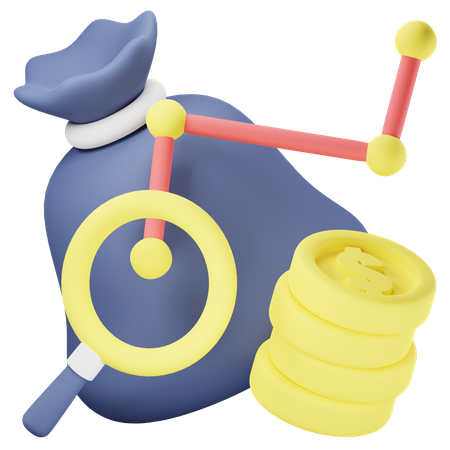 Investition  3D Icon