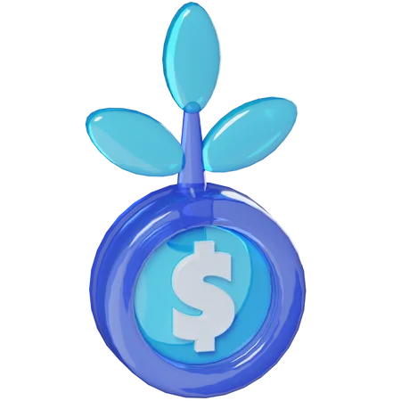 Investition  3D Icon