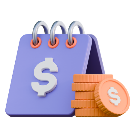 Investitionsplan  3D Icon