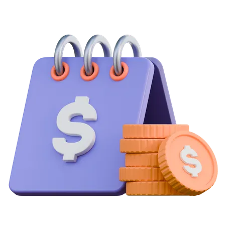 Investitionsplan  3D Icon