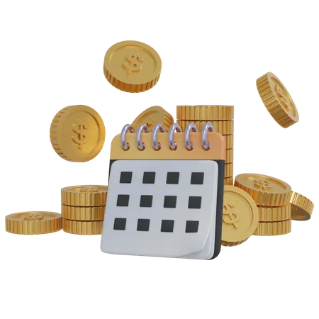 Investitionsplan  3D Icon