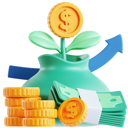 Investment  3D Icon