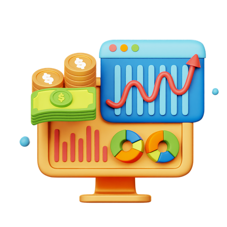 Investment  3D Icon