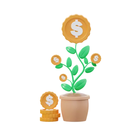 Investment  3D Icon