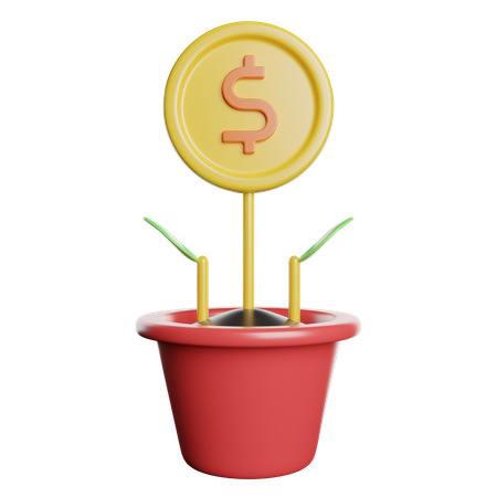 Investment  3D Icon