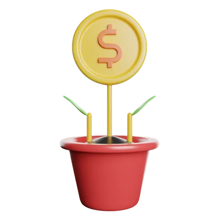 Investment  3D Icon