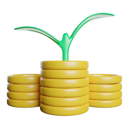 Investment  3D Icon