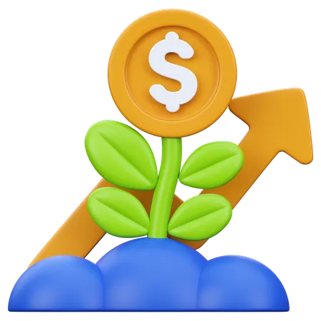 Investment  3D Icon