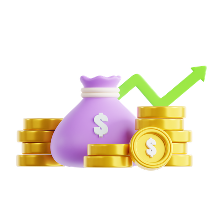 Investment  3D Icon