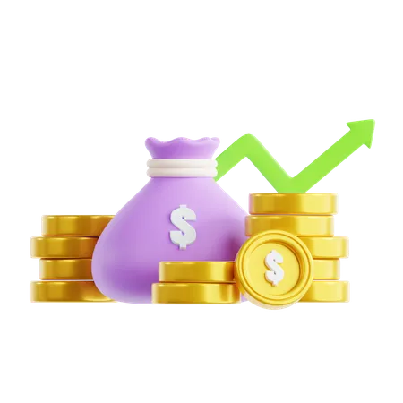 Investment  3D Icon