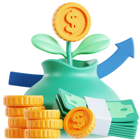 Investment  3D Icon