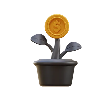 Investment  3D Illustration