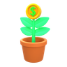 investment 3d icon