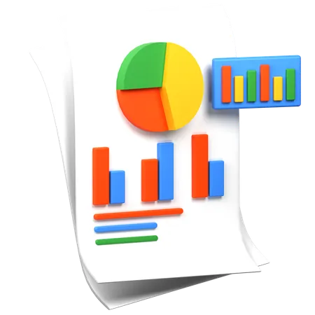 Investment Analysis  3D Icon