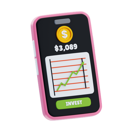 Investment-App  3D Icon