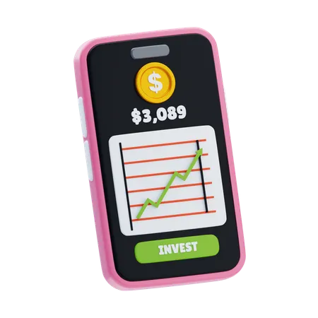 Investment-App  3D Icon