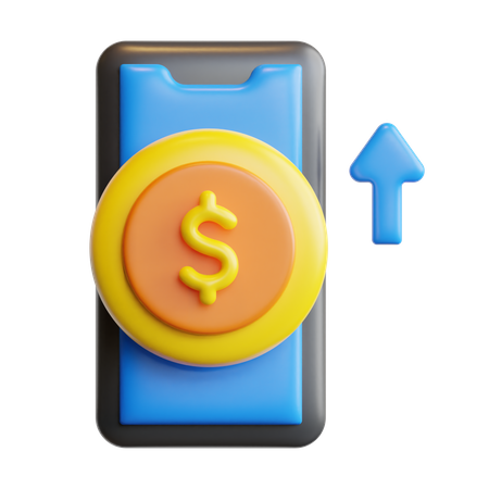 Investment app  3D Icon