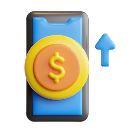 Investment app  3D Icon