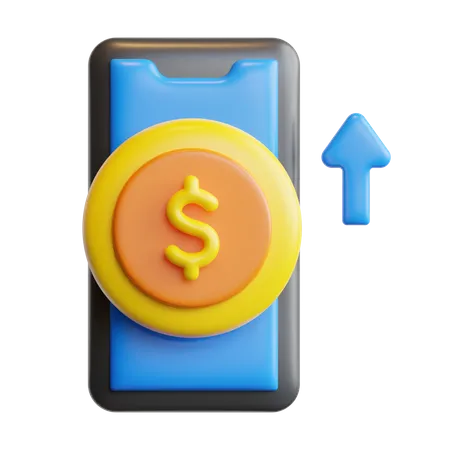 Investment app  3D Icon