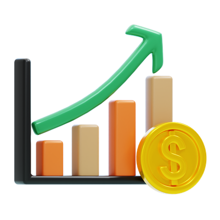 INVESTMENT CHART  3D Icon