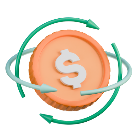 Investment Cycle  3D Icon