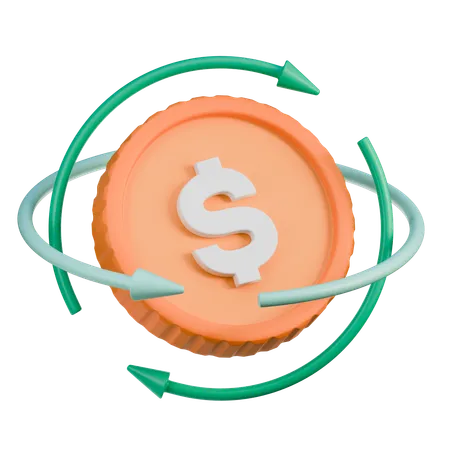 Investment Cycle  3D Icon