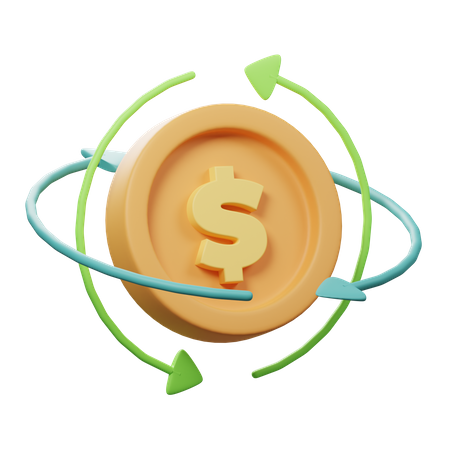 Investment Cycle  3D Icon