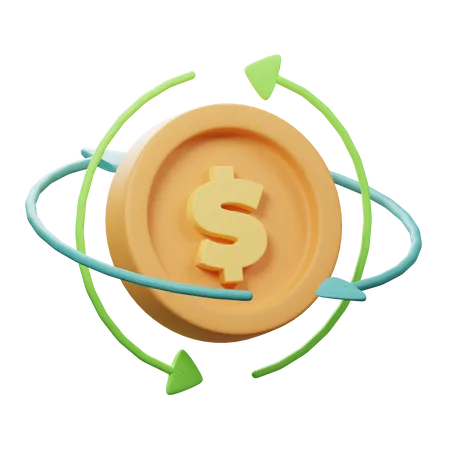 Investment Cycle  3D Icon