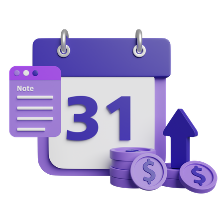 Investment Day 3D Icon